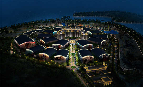 海南?；◢u影視基地戶外照明工程